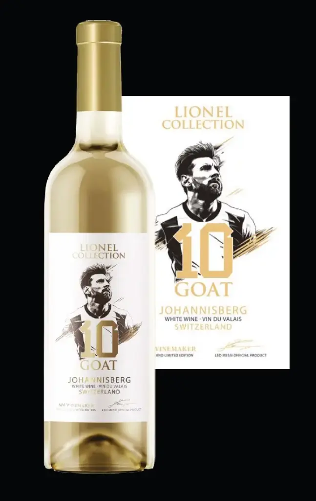 Lionel Messi Collection, Johannisberg Blanc, AOC Valais (6x75cl)  (Carton de 6 bouteilles)