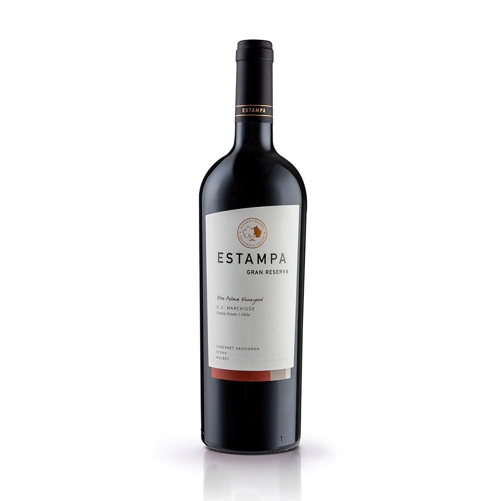 Estampa Grand Reserva Cabernet Sauvignon, Marchigüe-Valle de Colchagua 2022 (6x75cl) (Carton de 6 bouteilles)
