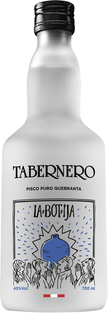 Tabernero Pisco La Botija Quebranta, Vallée d'Ica Perú (70cl) Déstockage