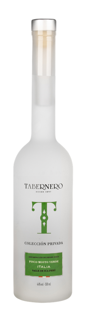 Tabernero Pisco Mosto Verde Italia, Vallée d'Ica Perú (50cl) Déstockage