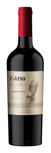 [IES-6-0002-23] E's VINO Virgin Soils Cabernet Sauvignon, Gualtallary 2023 (6x75cl) (Carton de 6 bouteilles)