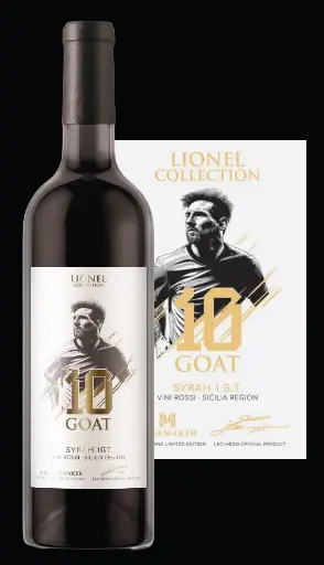 [MMC-6-0005-24] Lionel Messi Collection, Syrah de Sicile, IGT Syrah (6x75cl)  (Carton de 6 bouteilles)