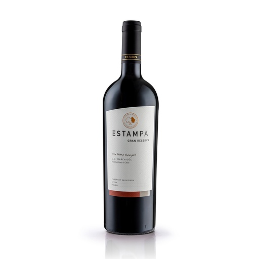 [IEA-6-0007-22] Estampa Grand Reserva Cabernet Sauvignon, Marchigüe-Valle de Colchagua 2022 (6x75cl) (Carton de 6 bouteilles)