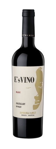 [IES-6-0006-25] E's VINO Malbec, Gualtallary 2025 (6x75cl)  (Carton de 6 bouteilles) 
