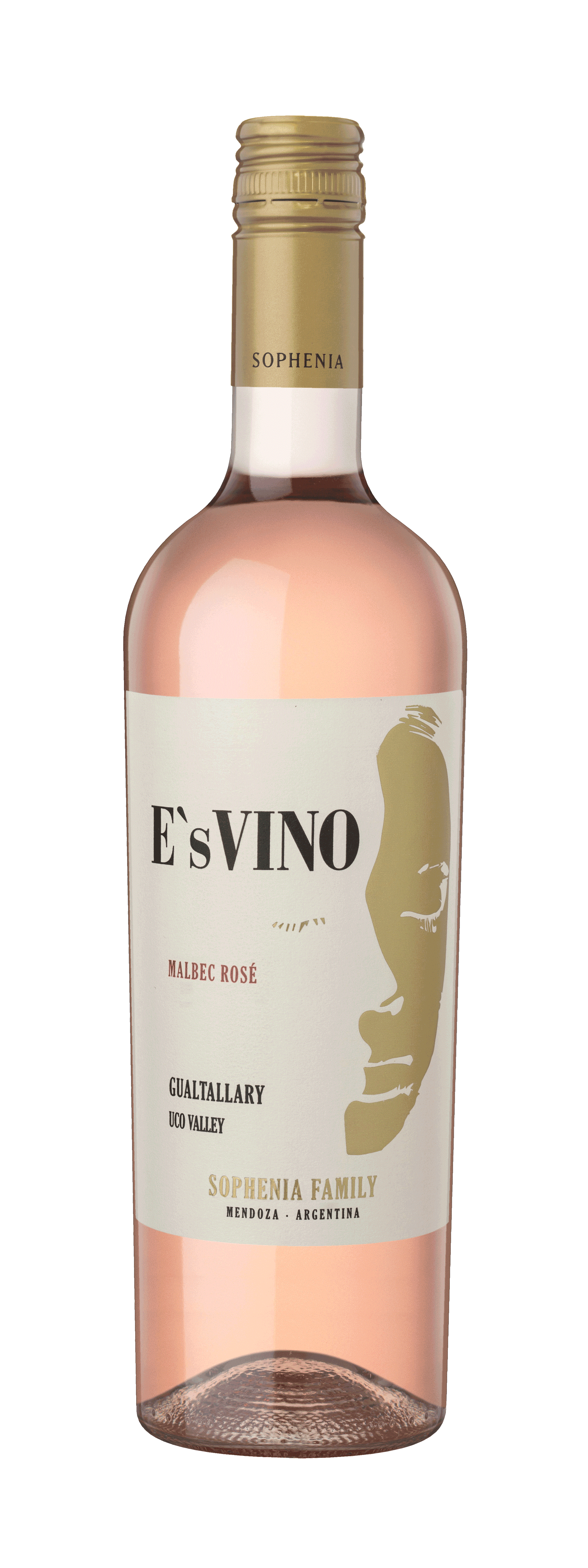 [IES-6-0008-25] E's VINO Malbec Rosé, Gualtallary 2025 (6x75cl)  (Carton de 6 bouteilles)