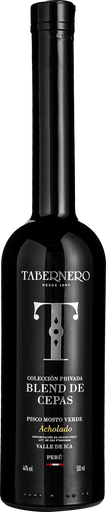 [2.6] Tabernero Pisco Mosto Verde Acholado Coleccion Privada Tres Cepas (50cl)